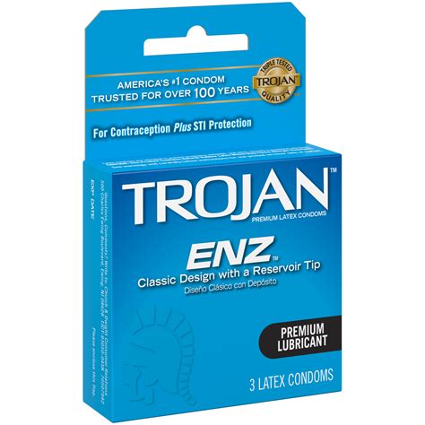 are trojan enz good|Trojan ENZ Condoms .